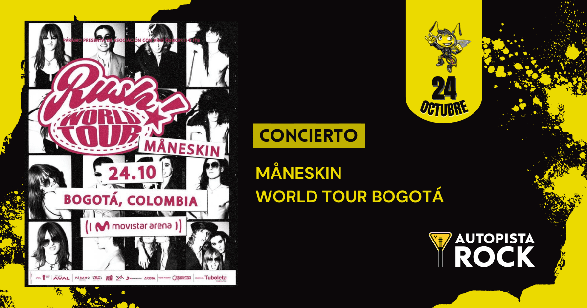 MÅNESKIN – WORLD TOUR – BOGOTÁ