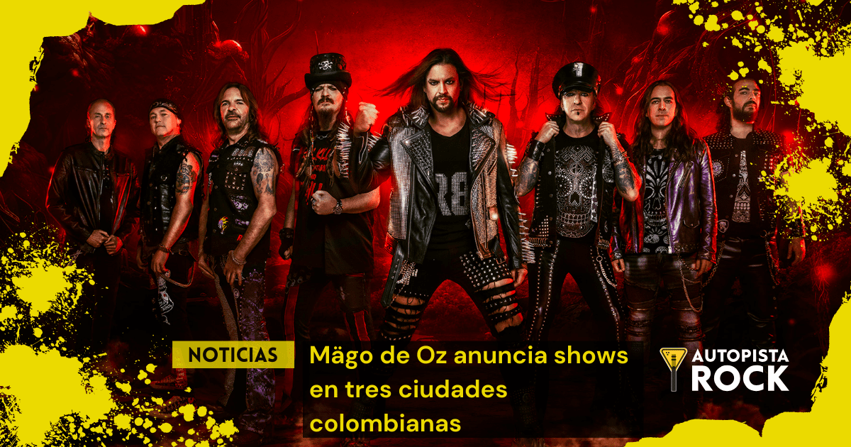 Mägo de Oz anuncia shows en tres ciudades colombianas