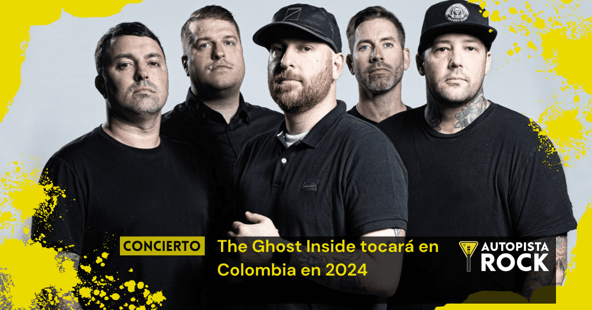 The Ghost Inside tocará en Colombia en 2024