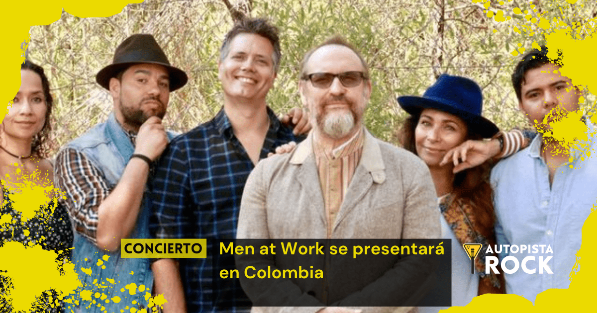 Men at Work se presentará en Colombia