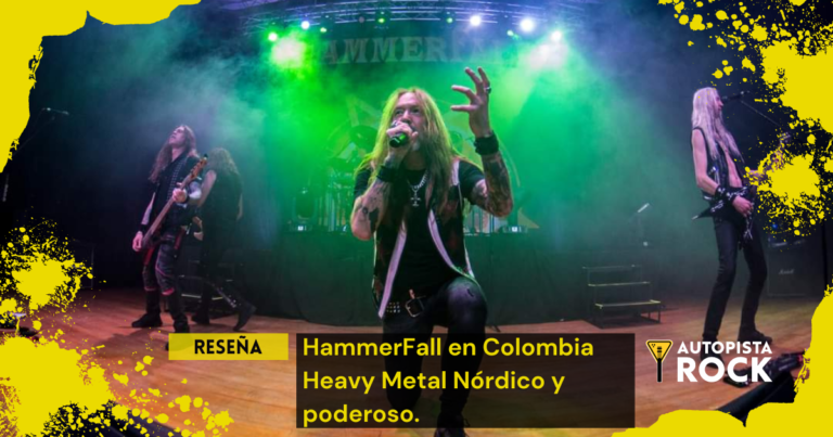 Hammerfall Conquista Bogotá con Espectacular Concierto