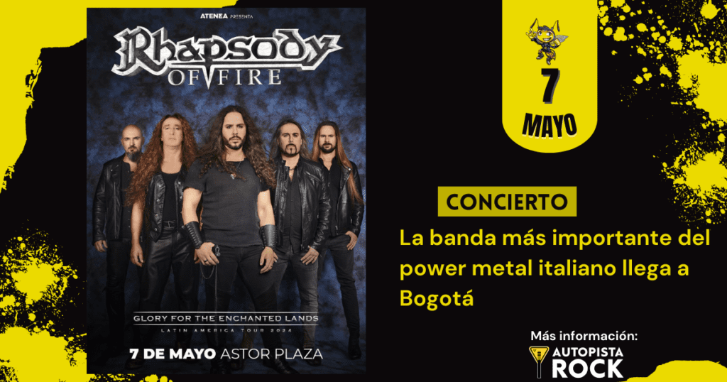 Rhapsody Of Fire en Colombia