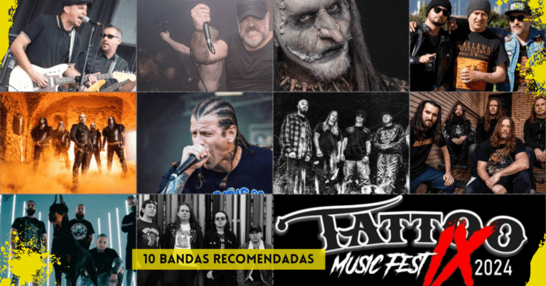 10 bandas que no te puedes perder en el Tattoo Music Fest 2024