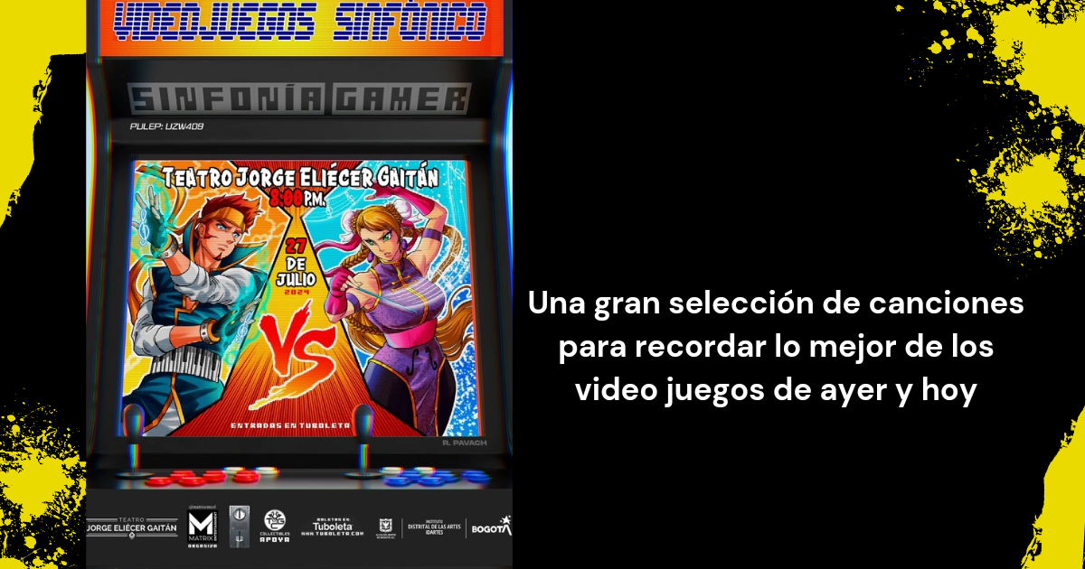 VIDEO JUEGOS SINFÓNICO EN BOGOTÁ