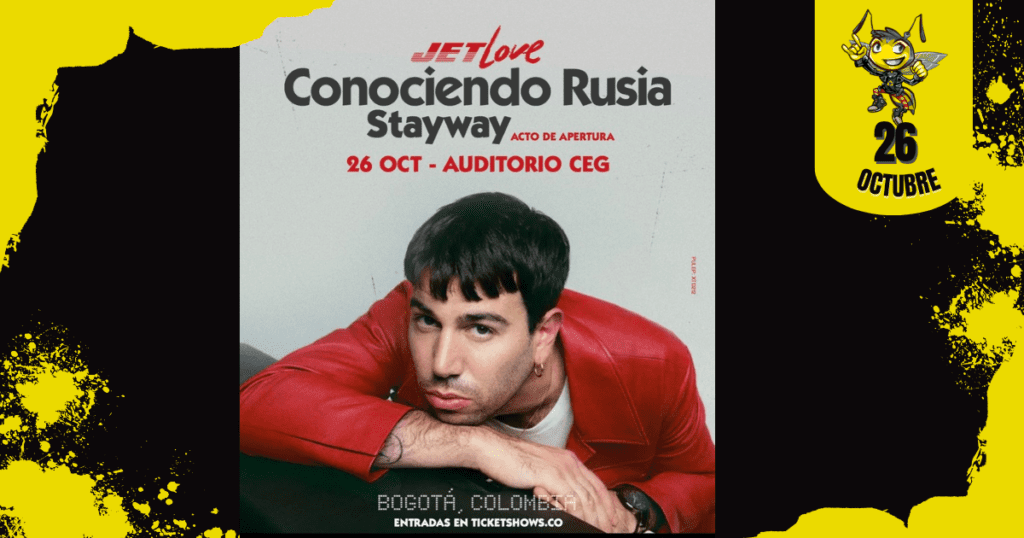 Conociendo Rusia regresa en concierto a Colombia 