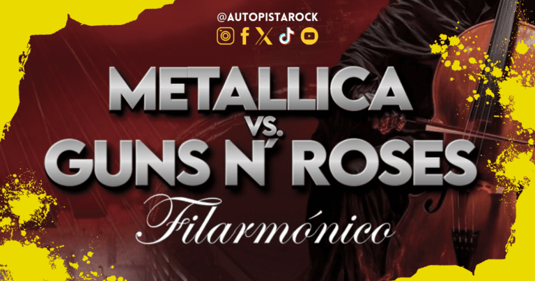 ¡Metallica & Guns N’ Roses Filarmónico llega al Movistar Arena de Bogotá!