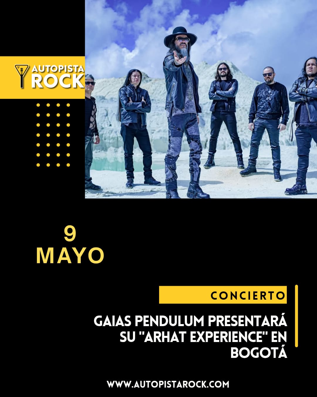 Gaias Pendulum presentará su “Arhat Experience” en Bogotá