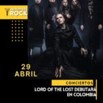 Lord of The Lost debutará en Colombia en abril 