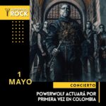 Powerwolf actuará por primera vez en Colombia 