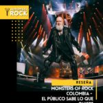 Monsters of Rock Colombia 2025 – El público sabe lo que quiere