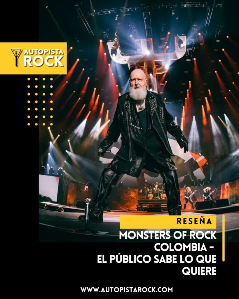 Monsters of Rock Colombia 2025 – El público…